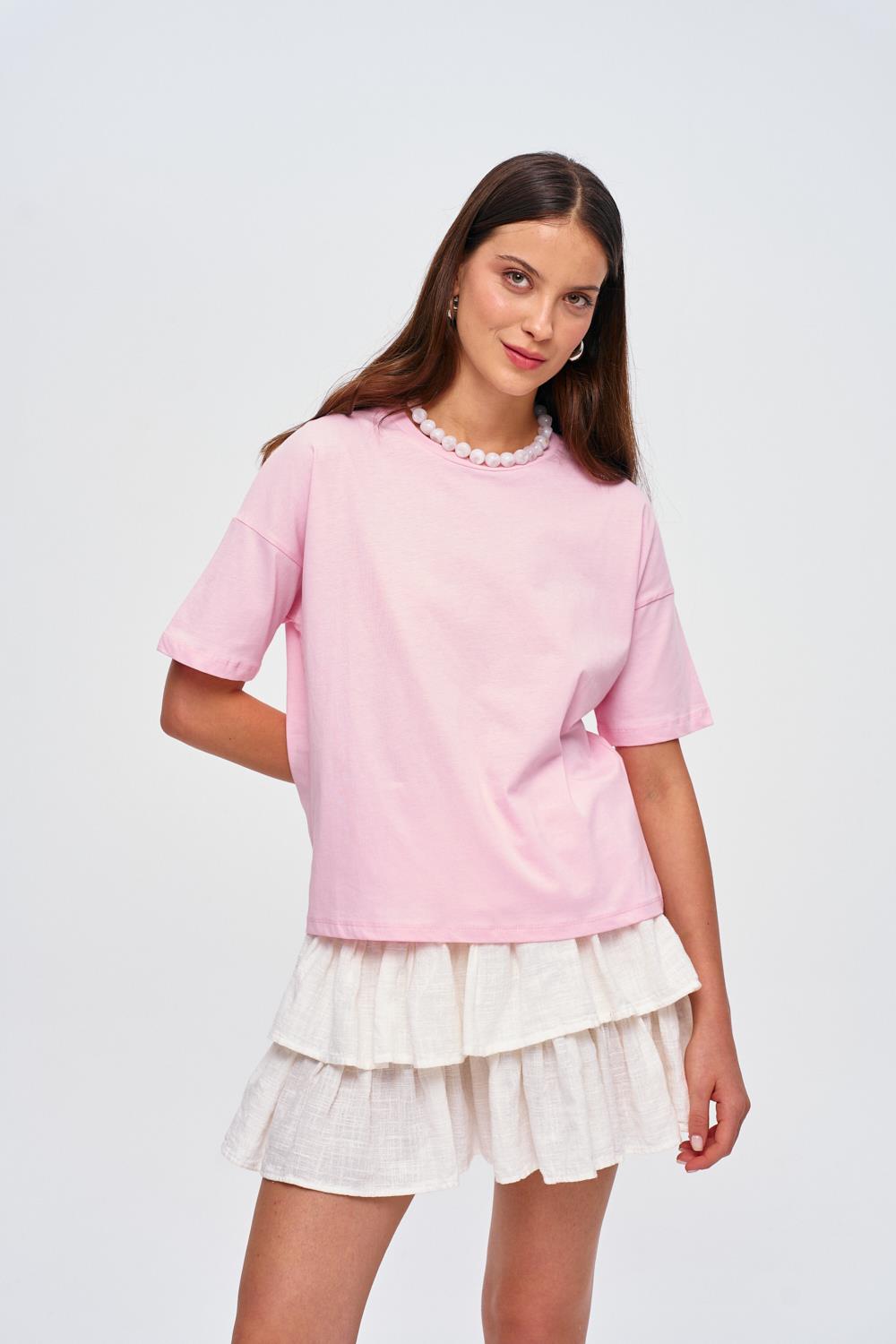 Pink Basic T-Shirt