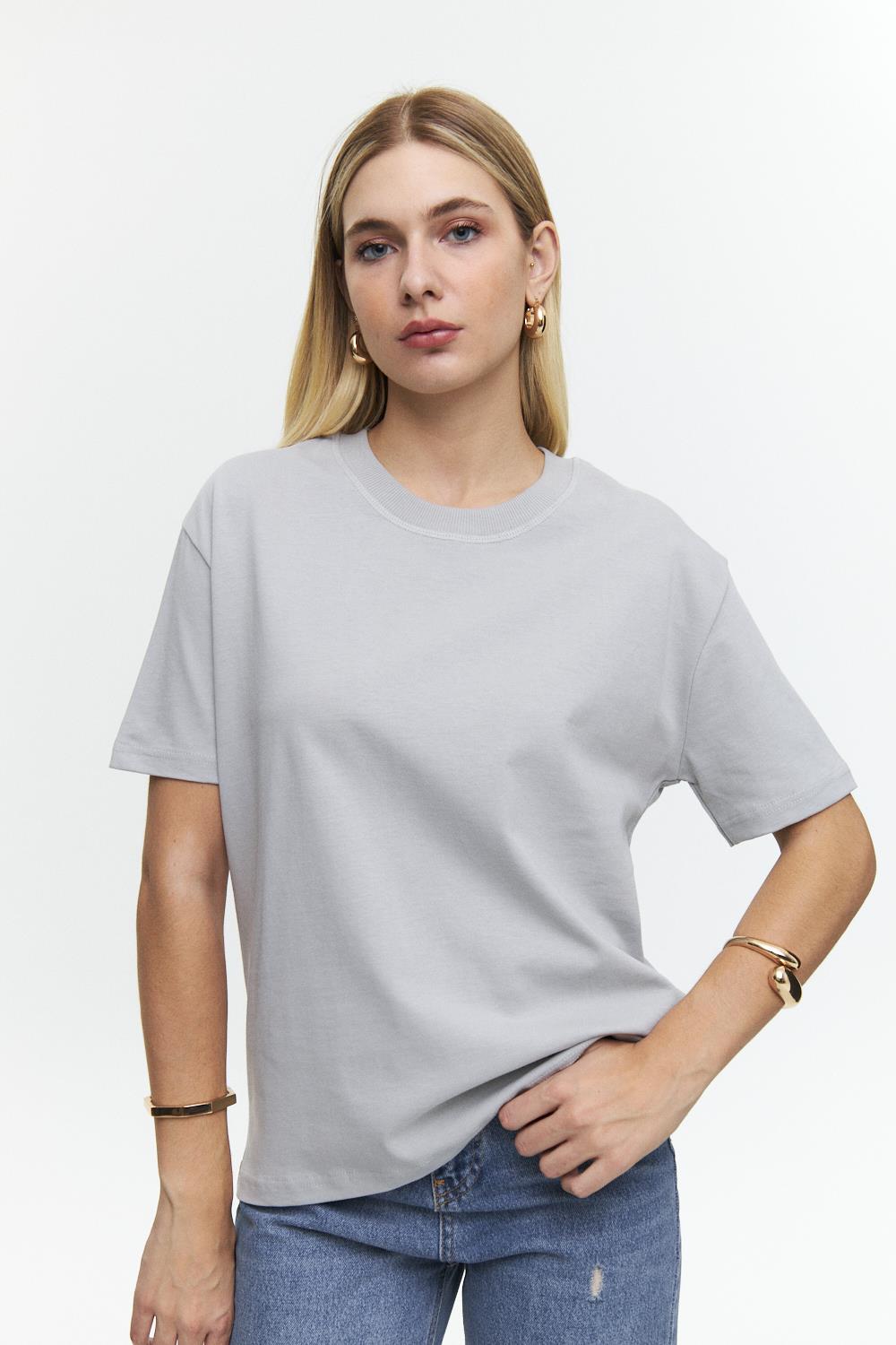 Classic Gray Cotton T-Shirt