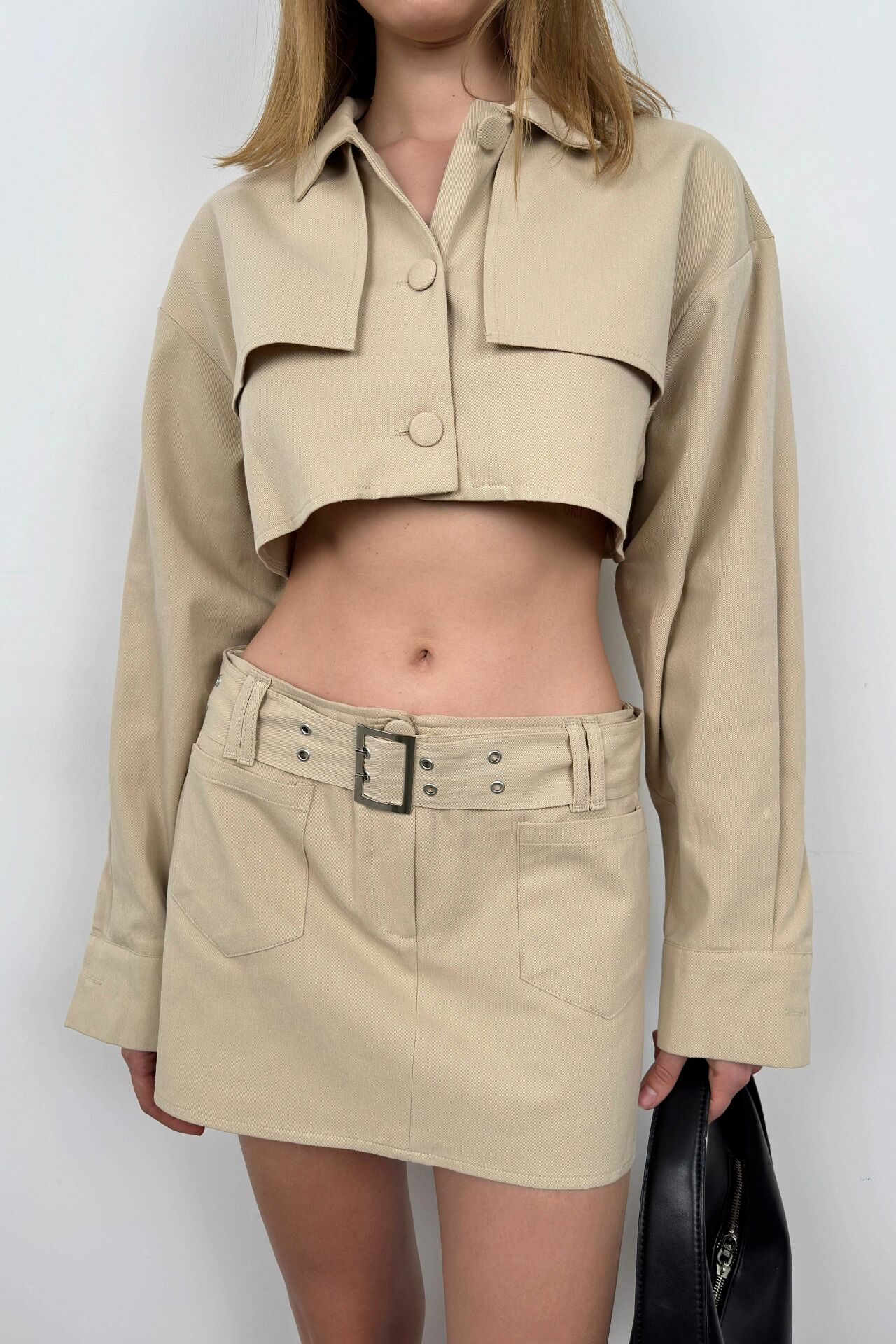 Desert Sand Crop Jacket