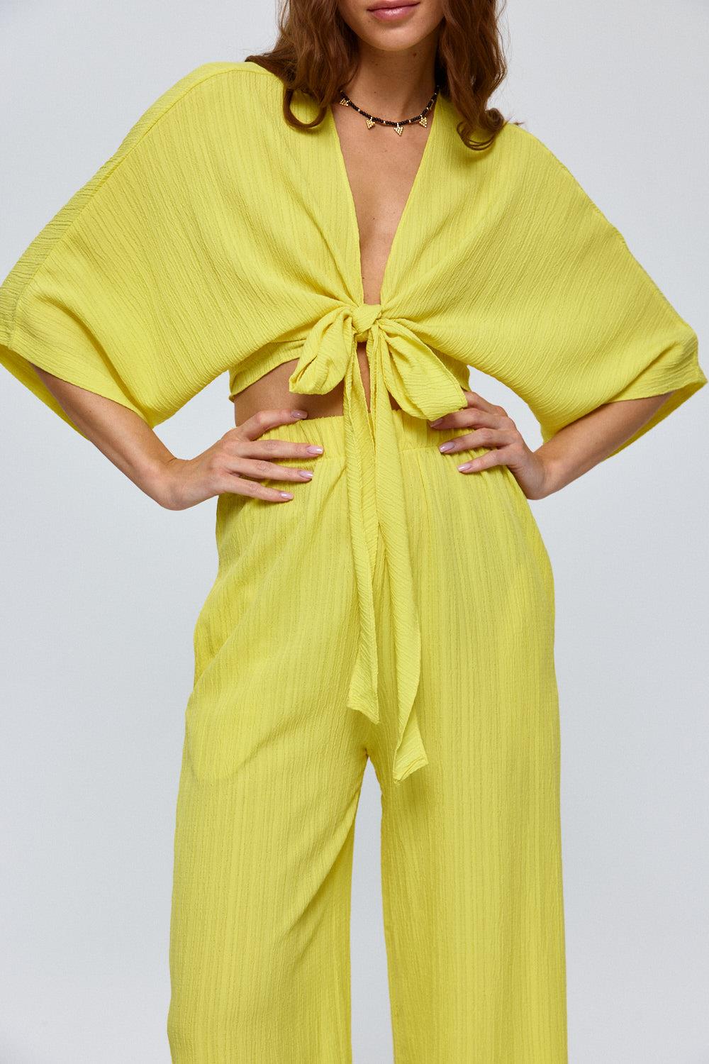 Sunshine Linen Knot Set