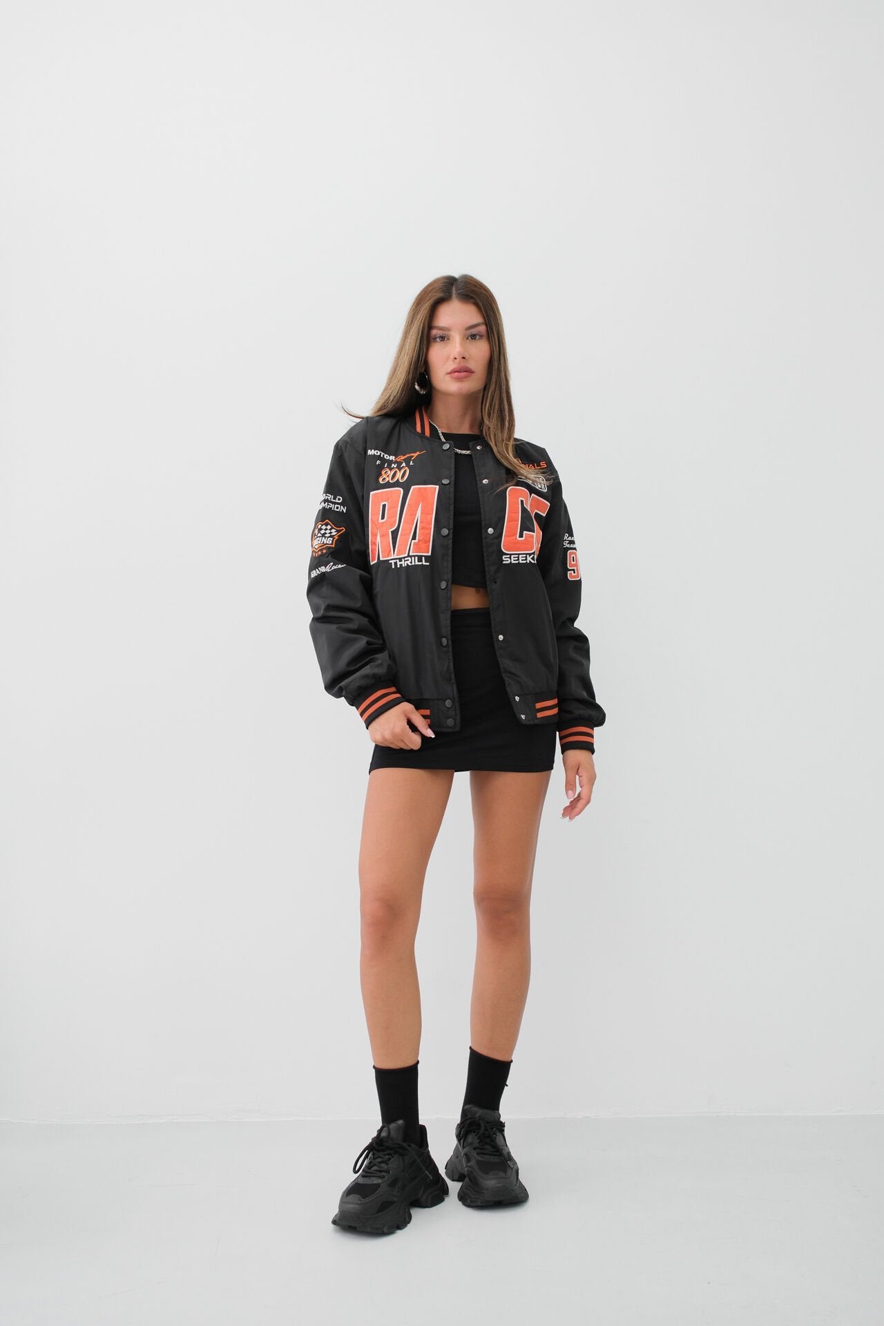 Black College Jacket