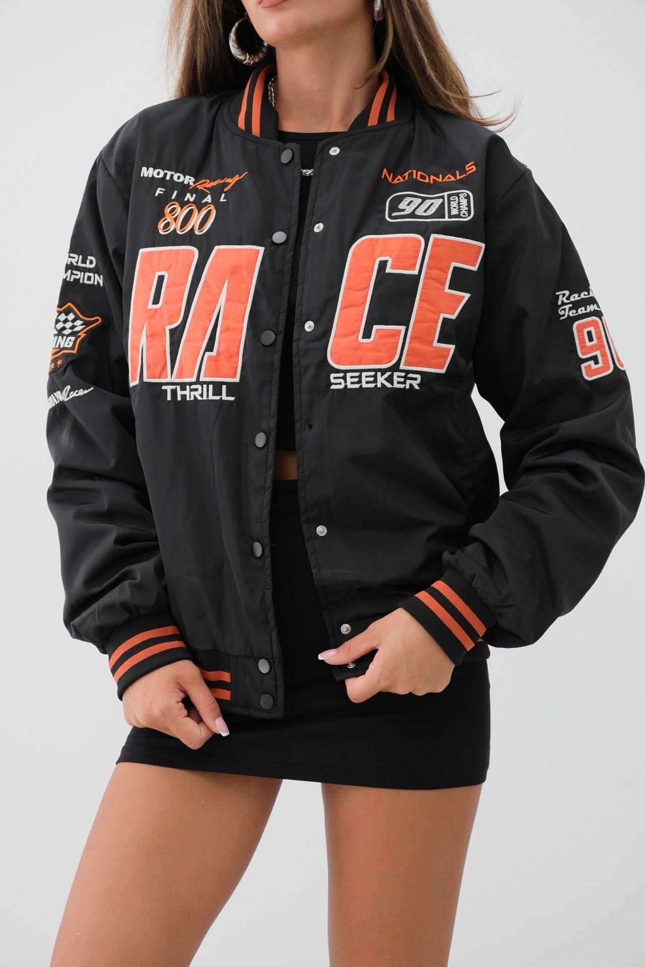 Victory Varsity Oversized College Jacket