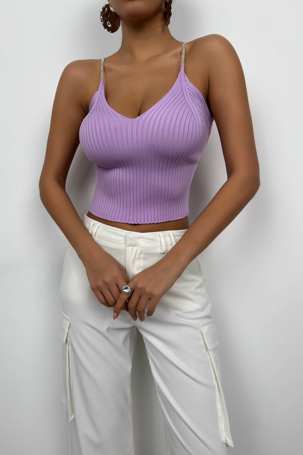 Lavender Luxe Knitwear Top